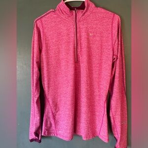 Pink Nike Quarter Zip